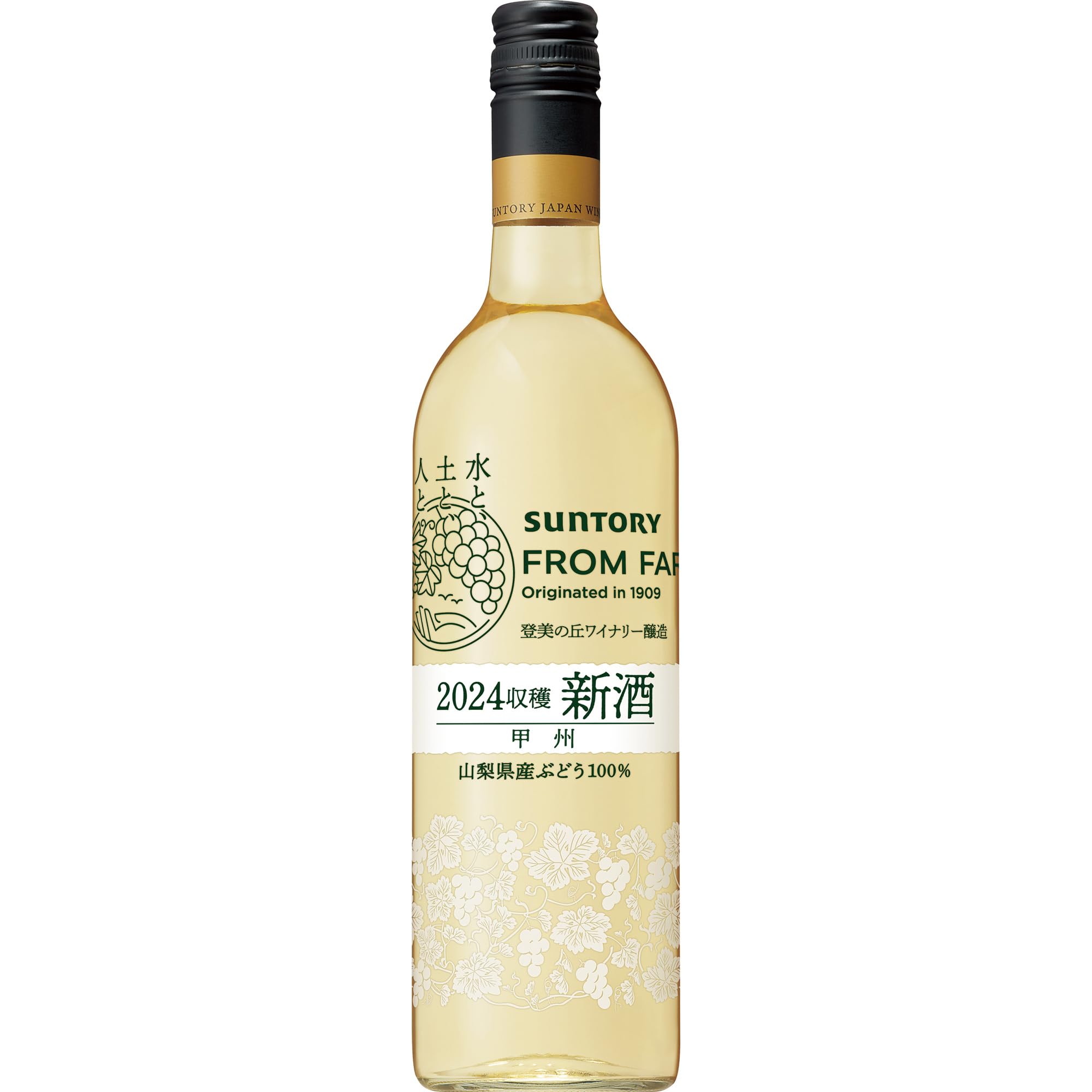 Amazon.co.jp: フロムファーム 新酒 甲州 2024 750ml [サントリー 日本